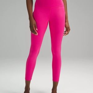 NWT lululemon Align™ High-Rise Pant with Pockets 25" sz2 Sonic pink